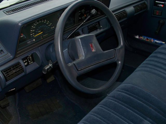 1991 White Oldsmobile Ciera Sedan
