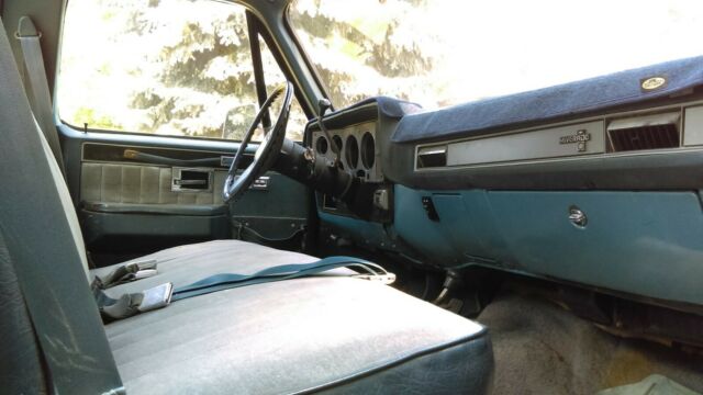 1987 Blue Chevrolet C/K Pickup 2500 Standard Cab Pickup