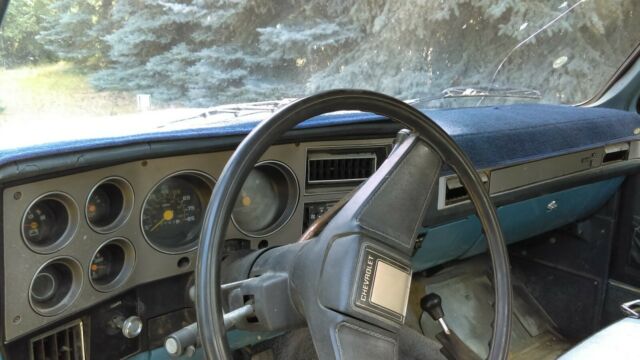 1987 Blue Chevrolet C/K Pickup 2500 Standard Cab Pickup