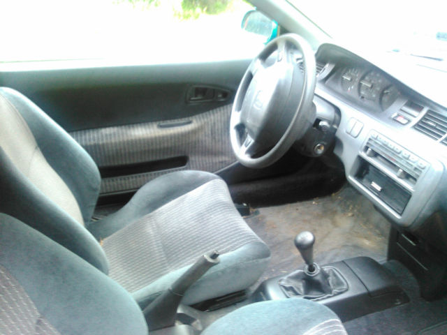 1993 Green Honda Civic Hatchback