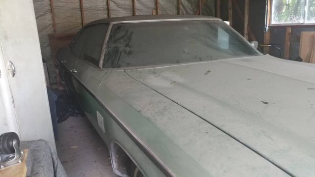 1973 Green Oldsmobile Eighty-Eight Sedan