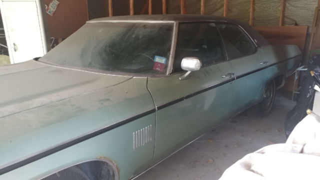 1973 Green Oldsmobile Eighty-Eight Sedan