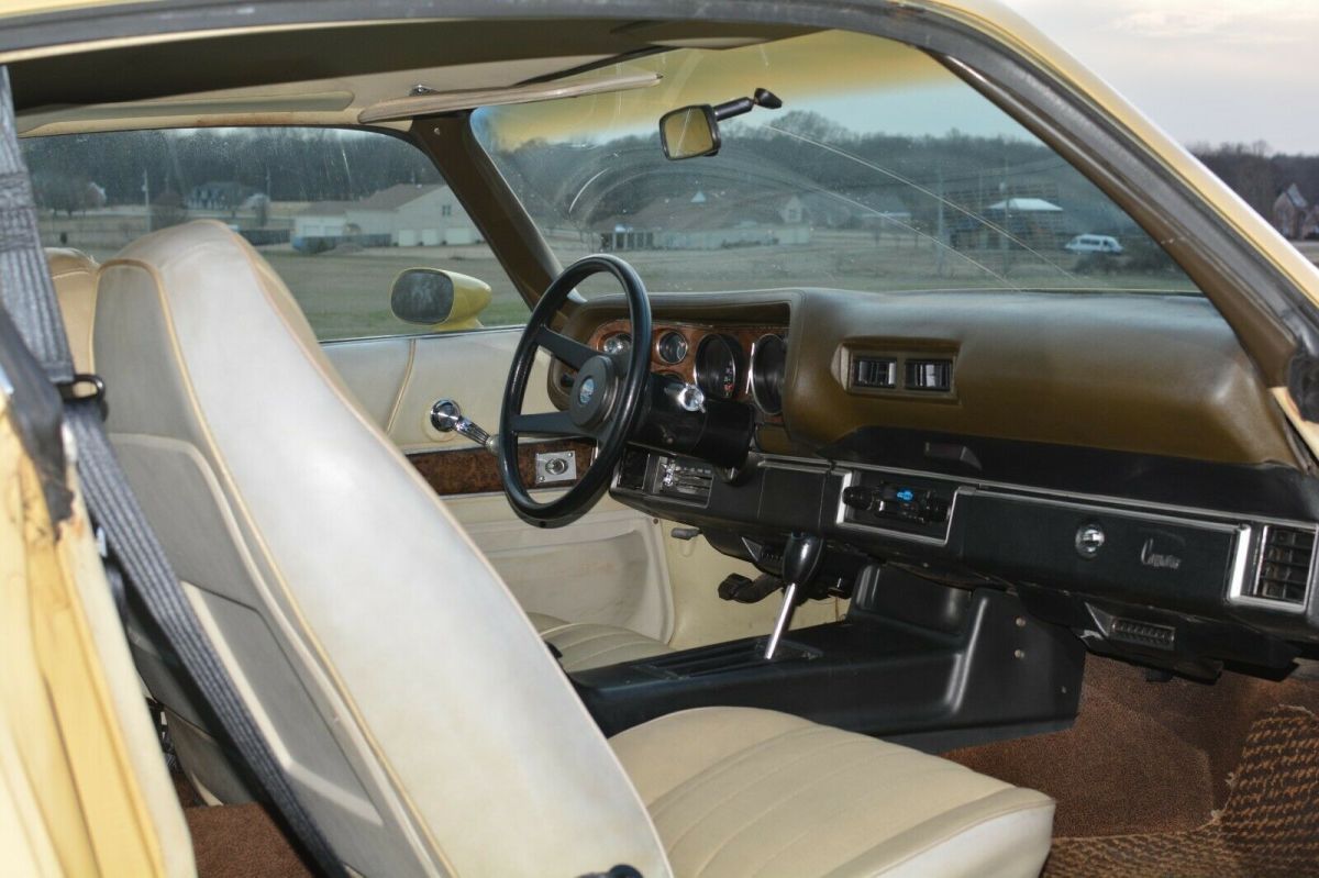 1973 Gold Chevrolet Camaro Coupe