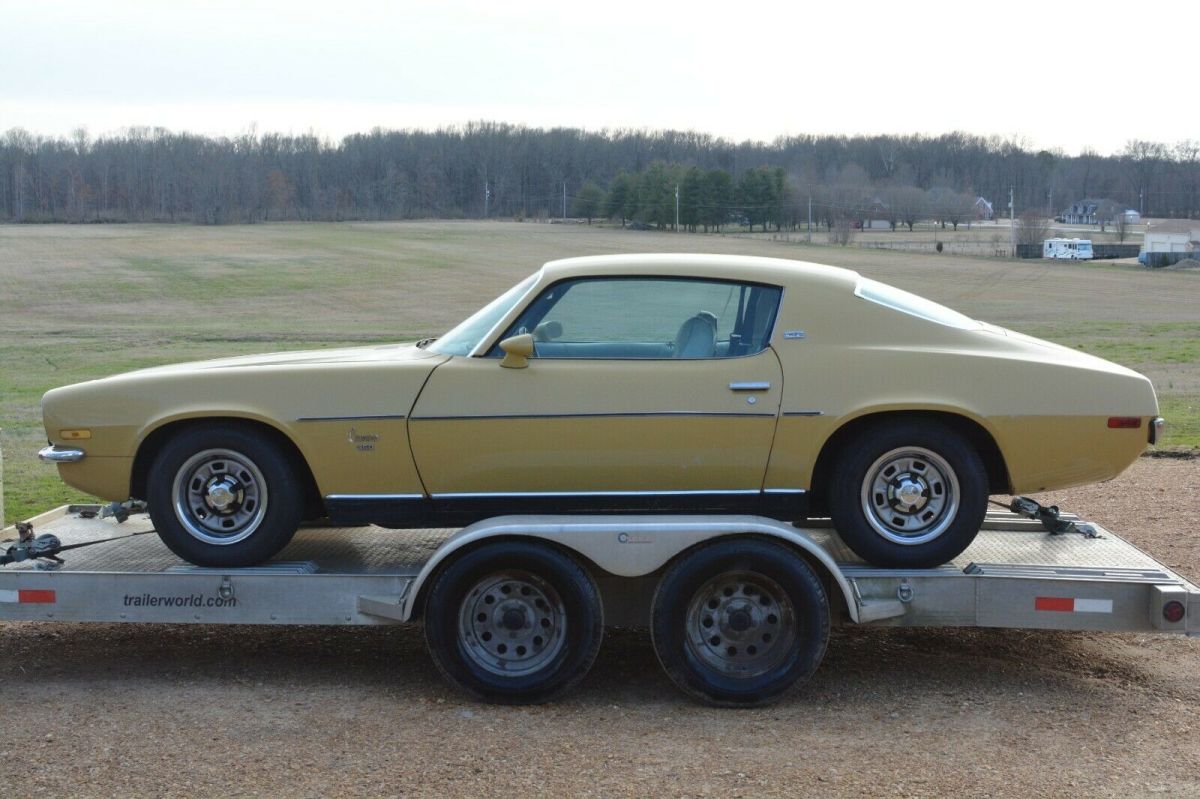 1973 Gold Chevrolet Camaro Coupe