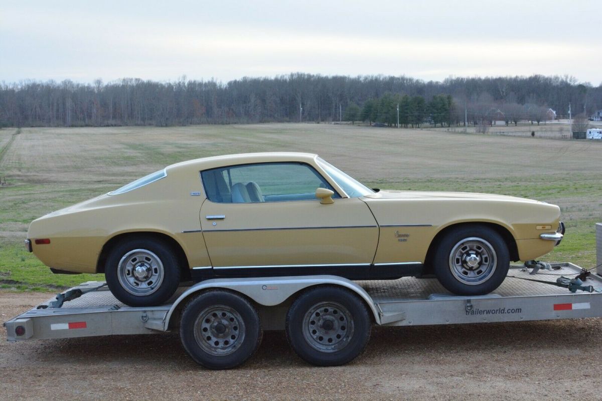 1973 Gold Chevrolet Camaro Coupe