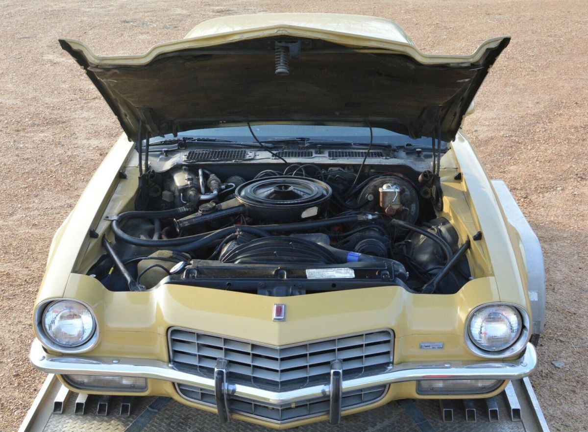 1973 Gold Chevrolet Camaro Coupe