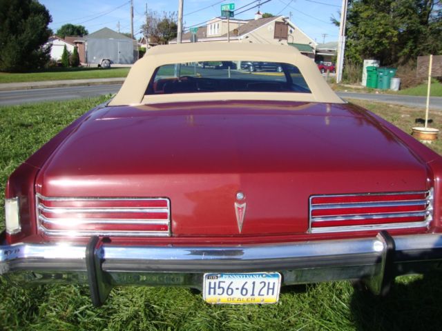 1973 Pontiac Grandville Convertible