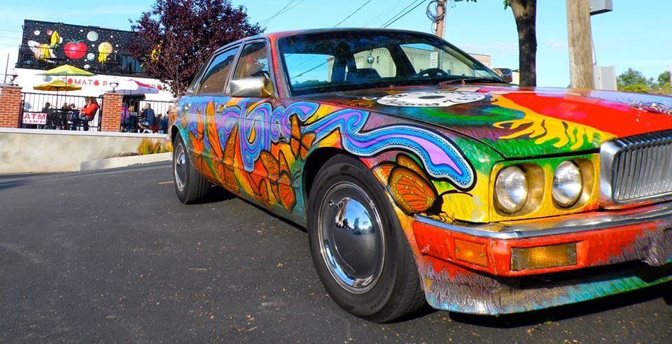 1988 TIE DYED !!! Jaguar XJ6 Sedan