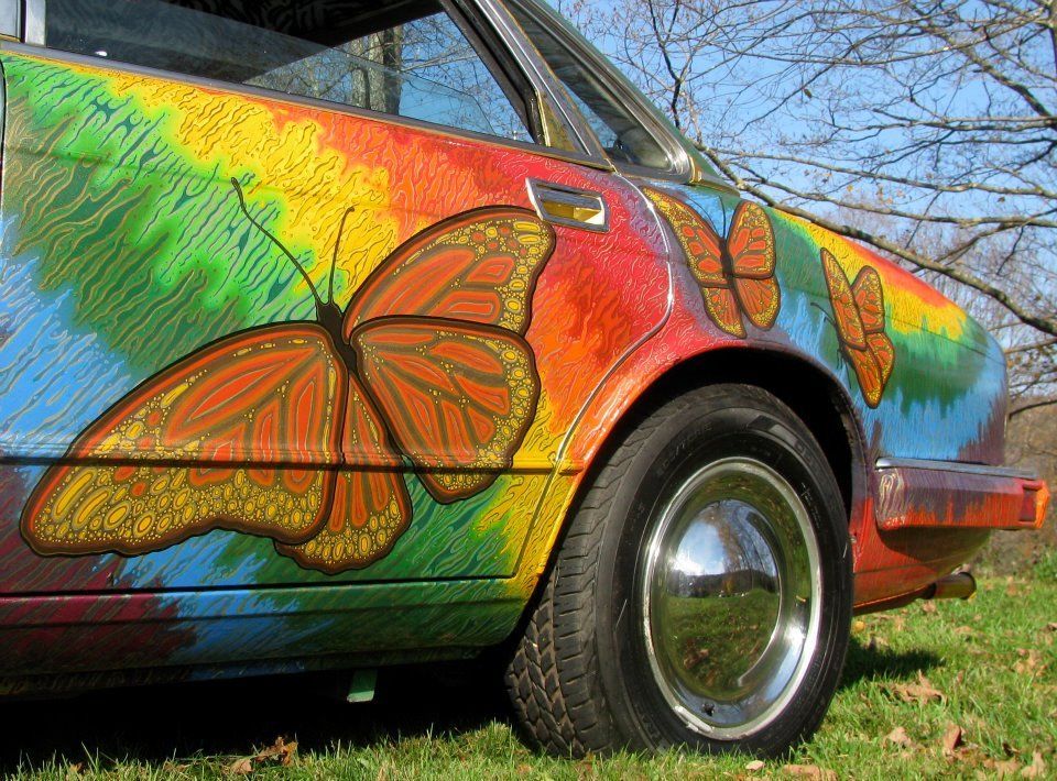 1988 TIE DYED !!! Jaguar XJ6 Sedan