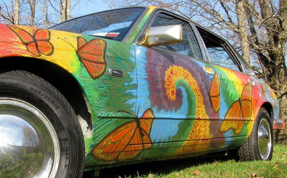 1988 TIE DYED !!! Jaguar XJ6 Sedan