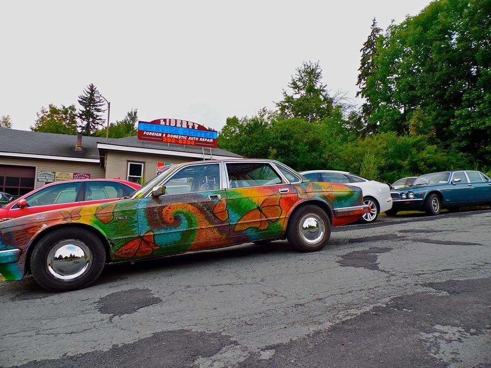 1988 TIE DYED !!! Jaguar XJ6 Sedan