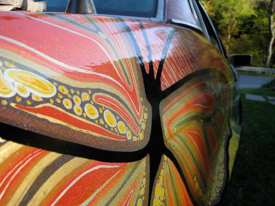 1988 TIE DYED !!! Jaguar XJ6 Sedan