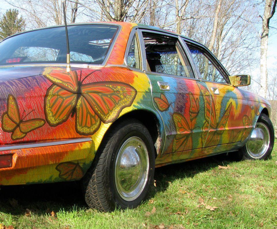 1988 TIE DYED !!! Jaguar XJ6 Sedan