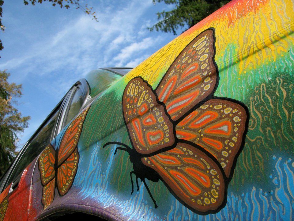 1988 TIE DYED !!! Jaguar XJ6 Sedan