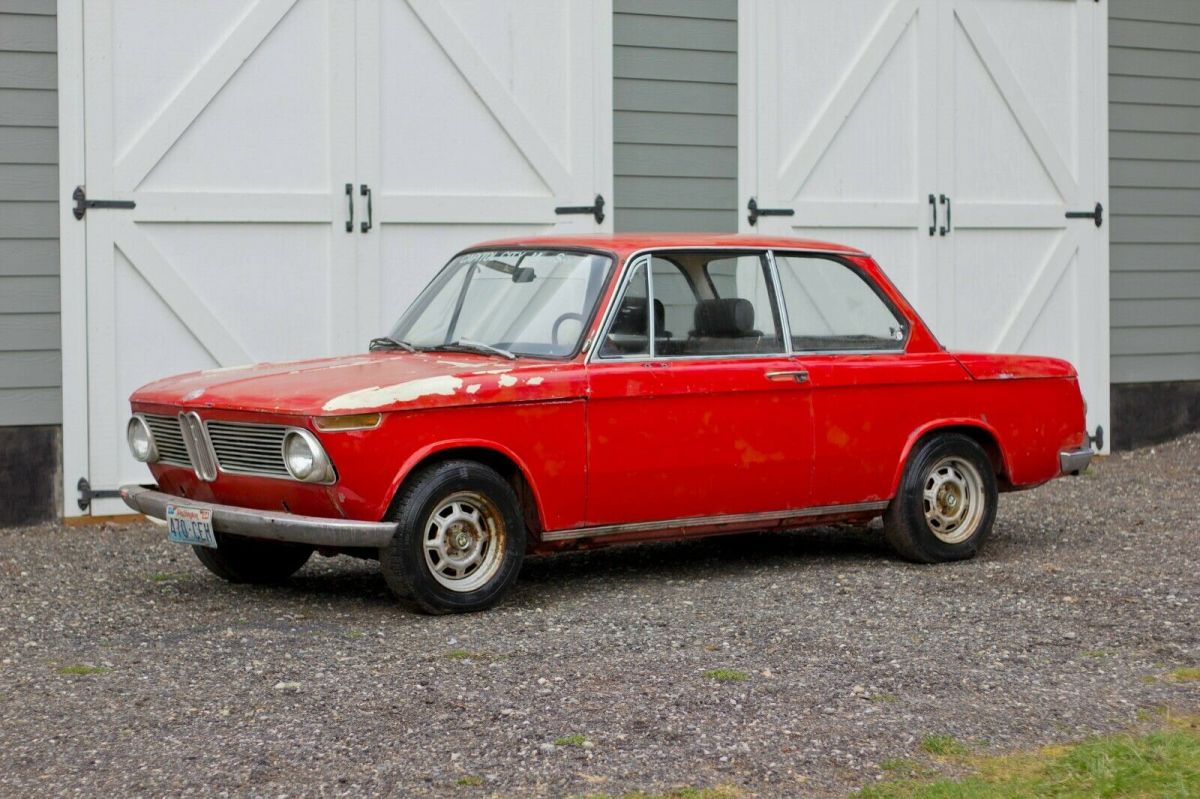 1969 Red BMW 1600 - Stock Red - Coupe