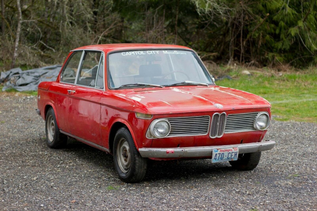 1969 Red BMW 1600 - Stock Red - Coupe