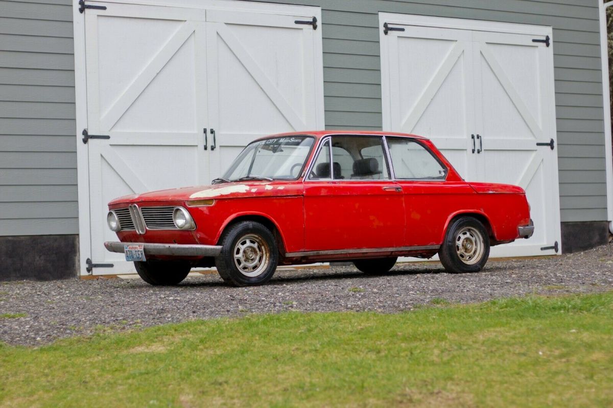 1969 Red BMW 1600 - Stock Red - Coupe