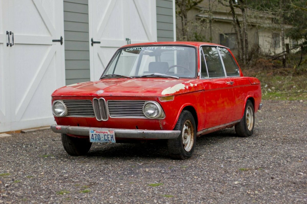 1969 Red BMW 1600 - Stock Red - Coupe