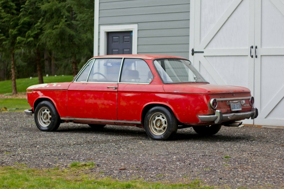 1969 Red BMW 1600 - Stock Red - Coupe