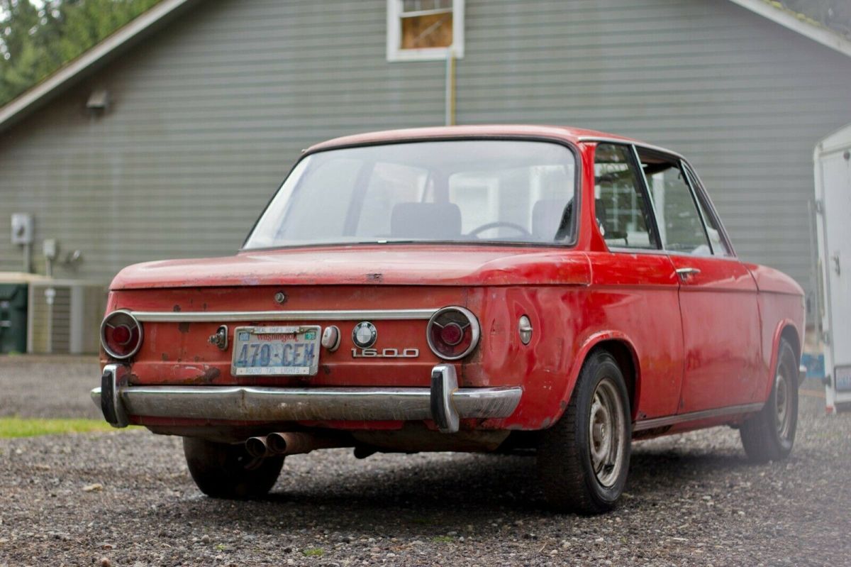 1969 Red BMW 1600 - Stock Red - Coupe