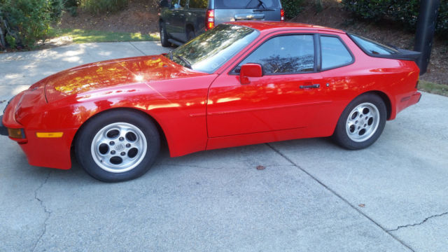 1985 Guards Red Porsche 944 Coupe