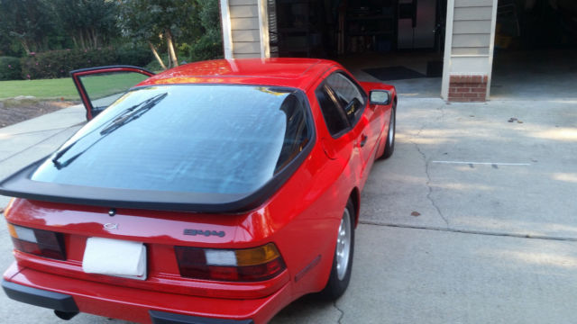 1985 Guards Red Porsche 944 Coupe
