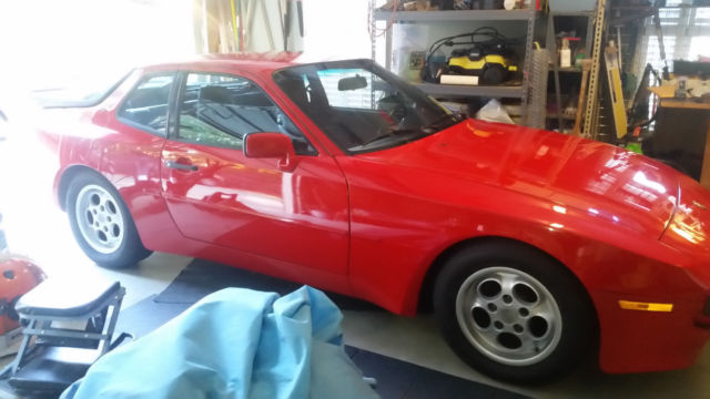 1985 Guards Red Porsche 944 Coupe