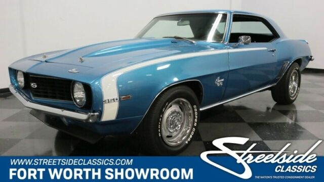 1969 Blue Chevrolet Camaro Coupe