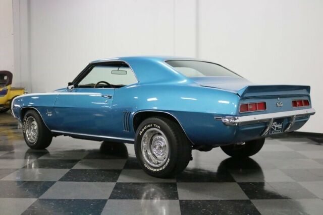1969 Blue Chevrolet Camaro Coupe