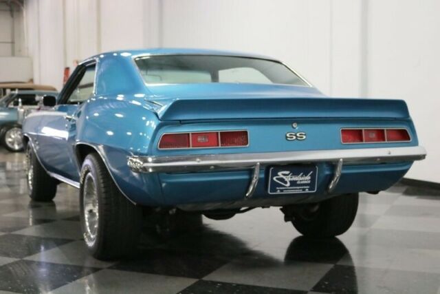 1969 Blue Chevrolet Camaro Coupe