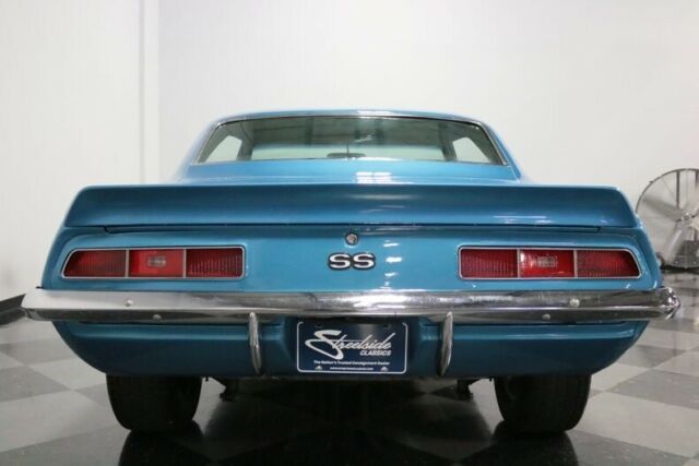 1969 Blue Chevrolet Camaro Coupe