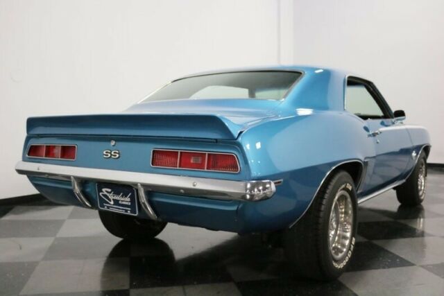 1969 Blue Chevrolet Camaro Coupe