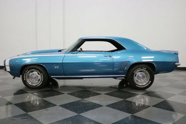 1969 Blue Chevrolet Camaro Coupe