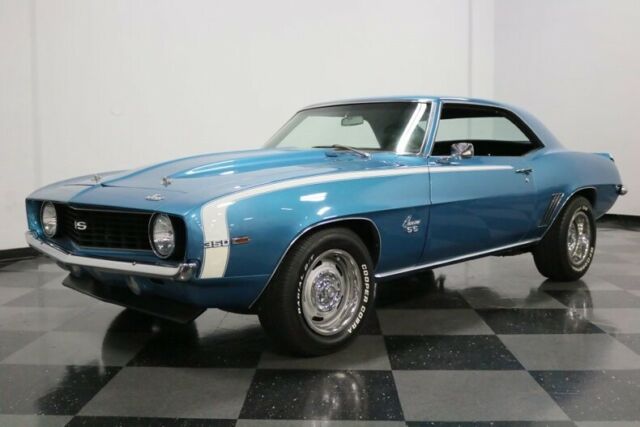1969 Blue Chevrolet Camaro Coupe