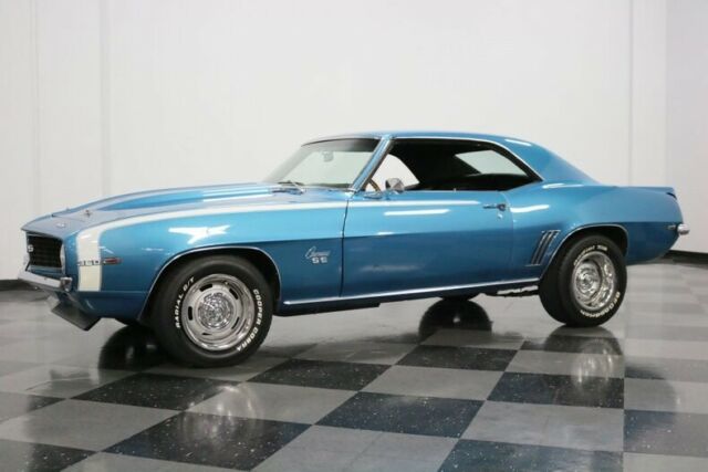 1969 Blue Chevrolet Camaro Coupe