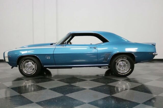 1969 Blue Chevrolet Camaro Coupe