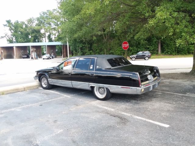 1993 Black Cadillac Fleetwood Sedan