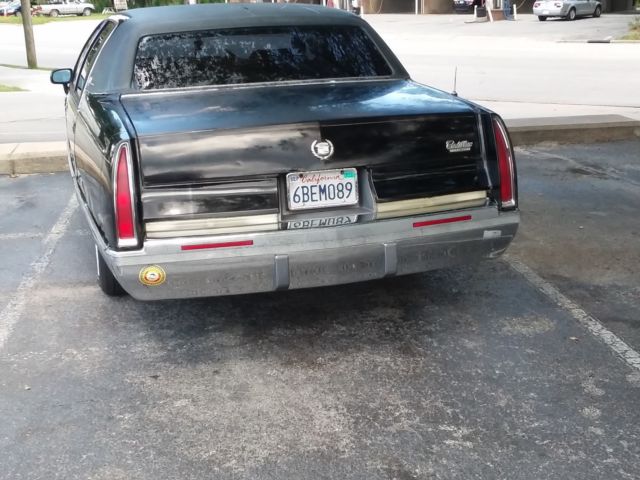 1993 Black Cadillac Fleetwood Sedan