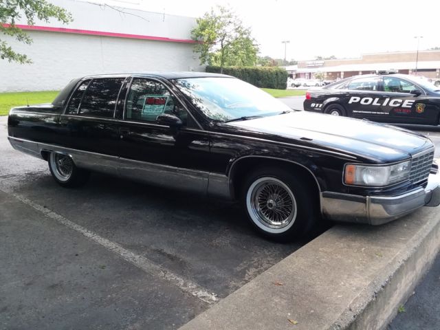 1993 Black Cadillac Fleetwood Sedan