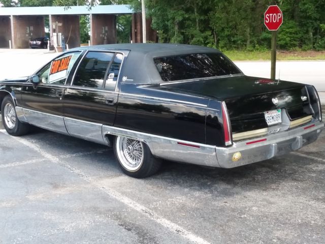 1993 Black Cadillac Fleetwood Sedan
