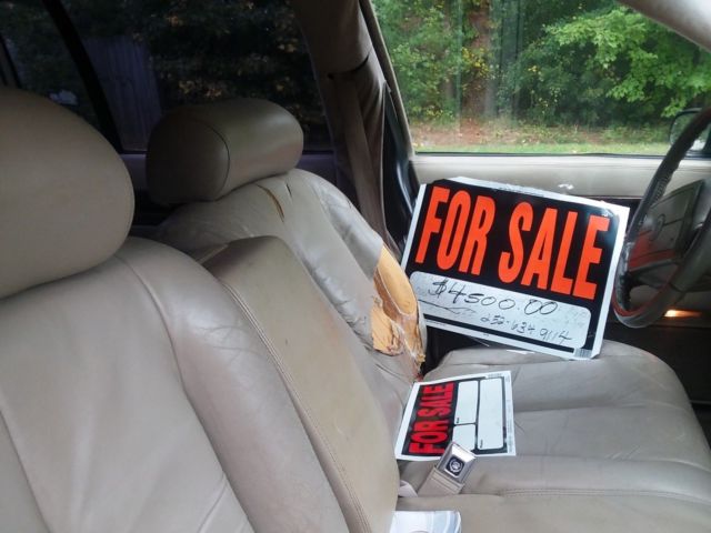 1993 Black Cadillac Fleetwood Sedan