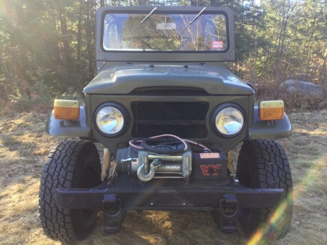 1974 Green Toyota FJ Cruiser Convertible