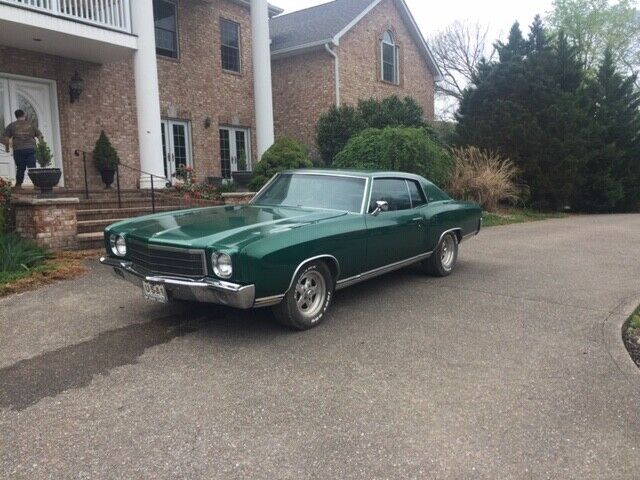 1970 Green Chevrolet Monte Carlo