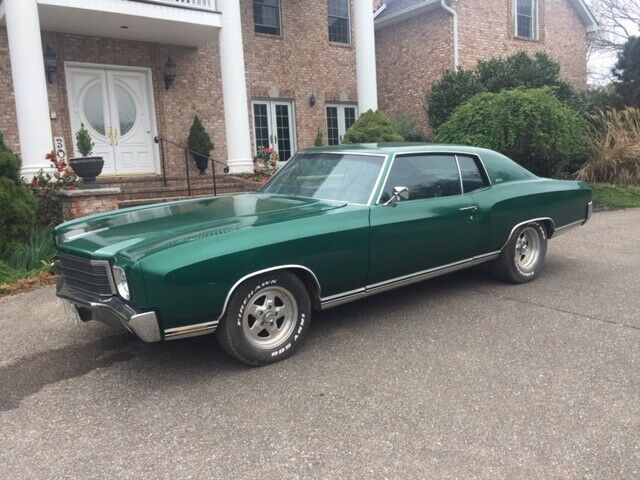 1970 Green Chevrolet Monte Carlo