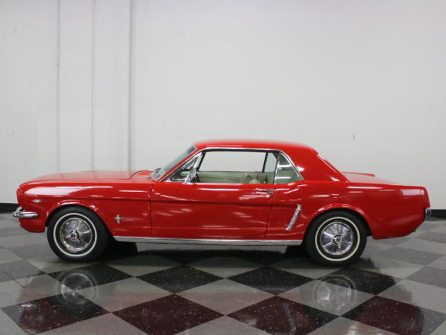 1965 Red Ford Mustang Coupe