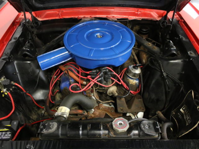 1965 Red Ford Mustang Coupe