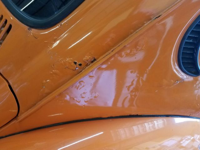 1973 Orange Volkswagen Beetle - Classic Coupe