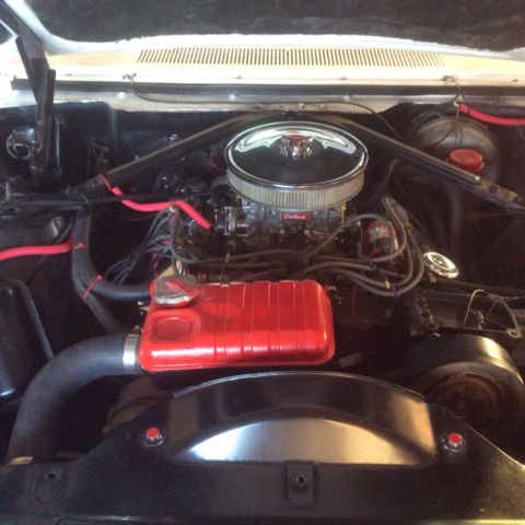 1963 White Ford Thunderbird