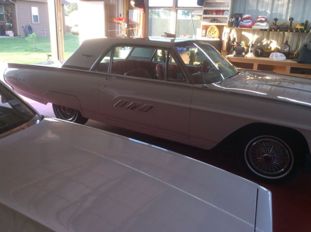 1963 White Ford Thunderbird
