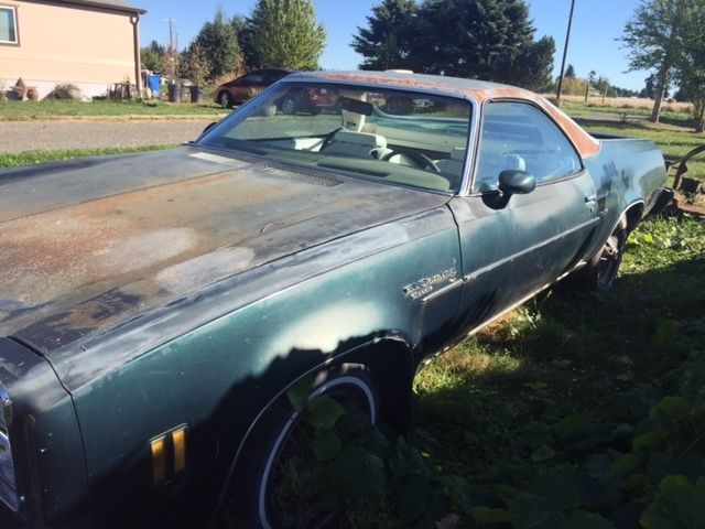 1977 Green Chevrolet El Camino Pickup